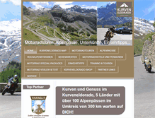 Tablet Screenshot of kurveneldorado.com